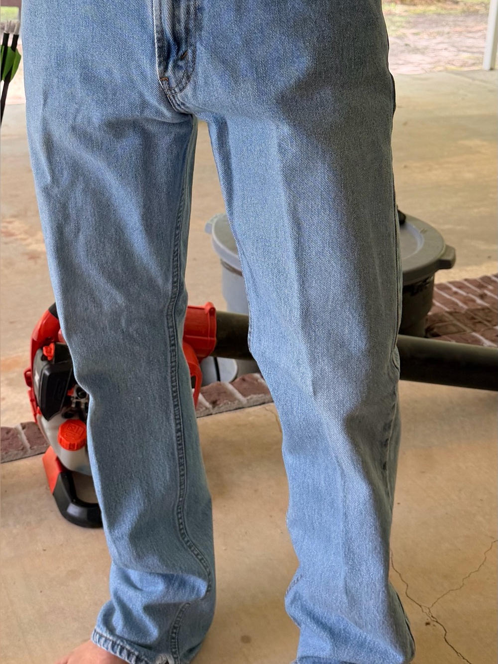 Levi's Light Blue Relaxed Fit Men Jeans